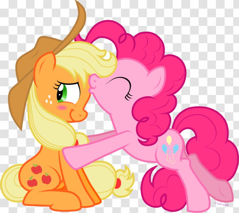 Twilight Sparkle Applejack Pinkie Pie Horse Pony - Watercolor - Apple Transparent PNG