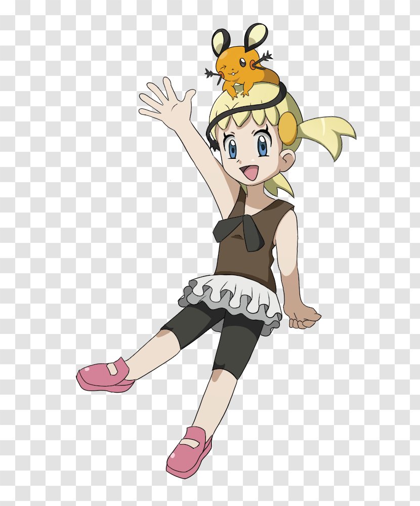 Pokémon X And Y Serena Pikachu May Dawn - Watercolor Transparent PNG