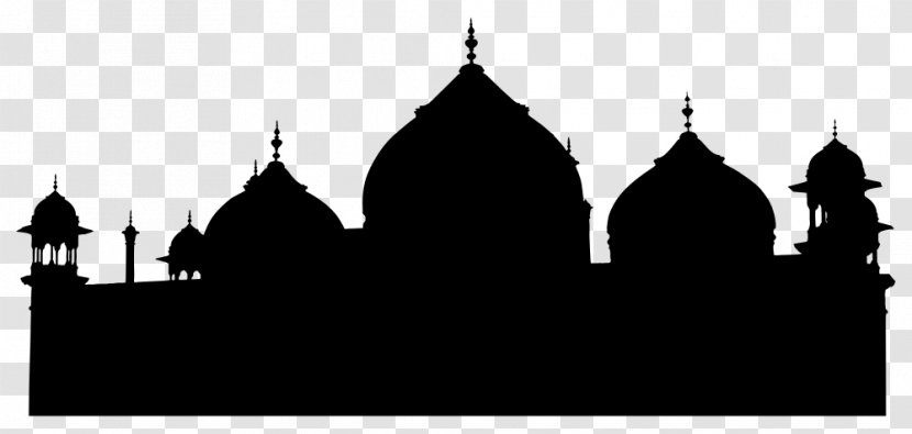 Black Taj Mahal Agra Fort Mosque Monument - Skyline - Arabian Woman Transparent PNG