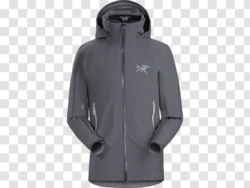 Arc'teryx Jacket Hoodie Gore-Tex Clothing - Hood Transparent PNG