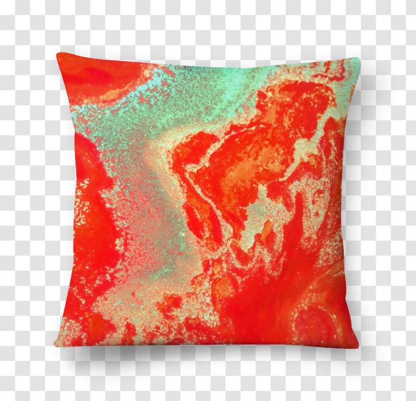 Throw Pillows Cushion Canvas Print Art - Red - Pillow Transparent PNG