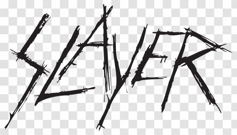 Slayer Logo Heavy Metal Musical Ensemble - Heart - Nail Transparent PNG