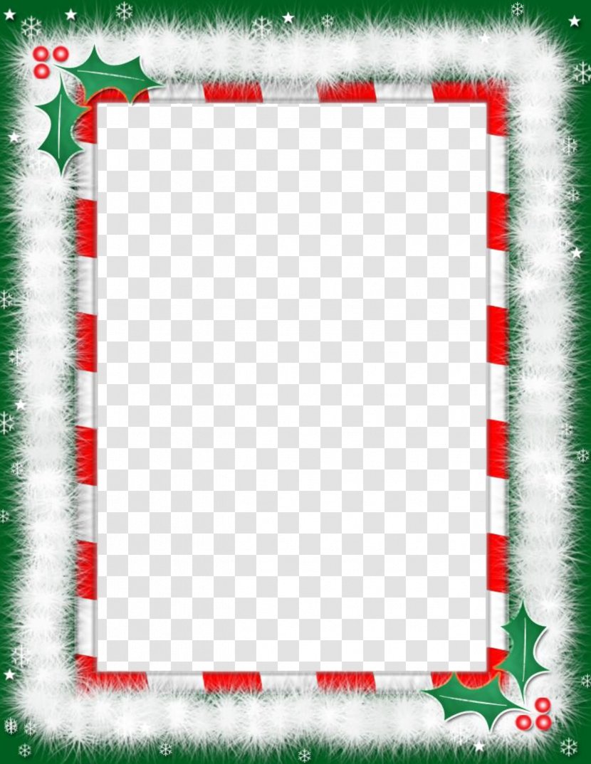 Christmas Card Santa Claus Clip Art - Wedding - Border File Transparent PNG