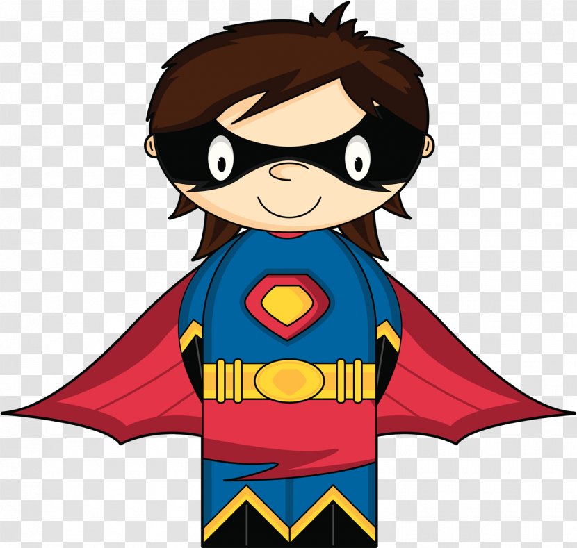 Clark Kent Superhero Royalty-free Cartoon - Child Superman Illustration Transparent PNG