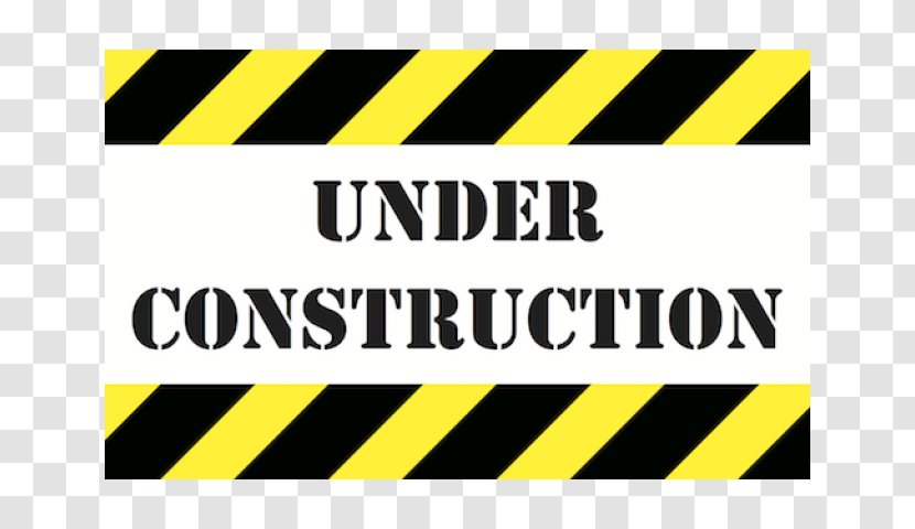 Architectural Engineering Sticker - Under Construction Sign Transparent PNG