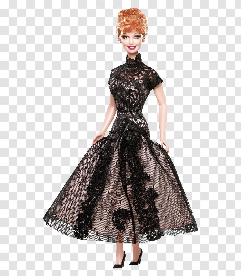 Lucille Ball Legendary Lady Of Comedy Barbie Doll National Toy Hall Fame Dress - Fashion Design Transparent PNG