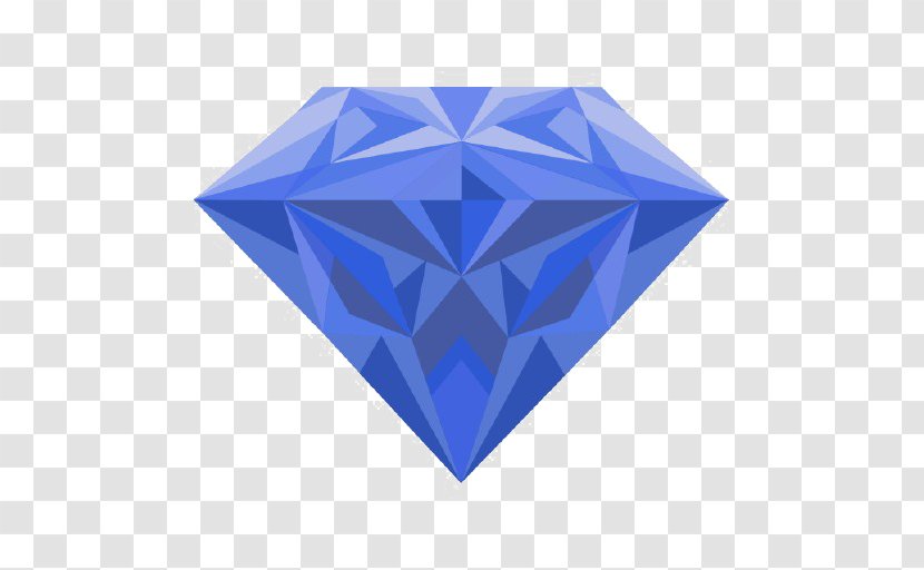 Blue Diamond Google Play Transparent PNG