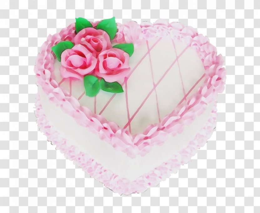 Pink Birthday Cake - Tart - Flower Petal Transparent PNG