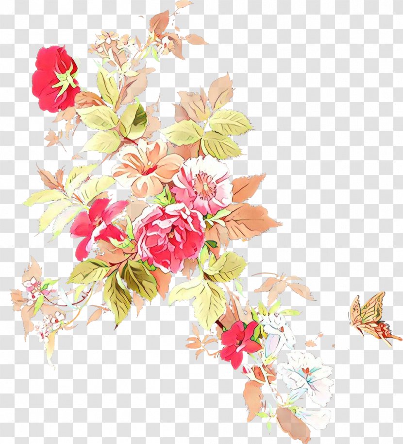 Flower Art Watercolor - Petal - Blossom Branch Transparent PNG