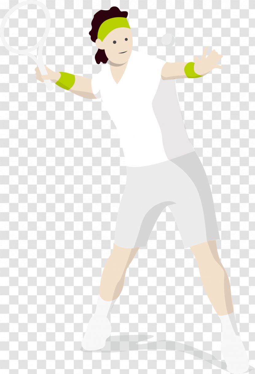 Olympic Games Tennis Player - Frame - Athletes Transparent PNG