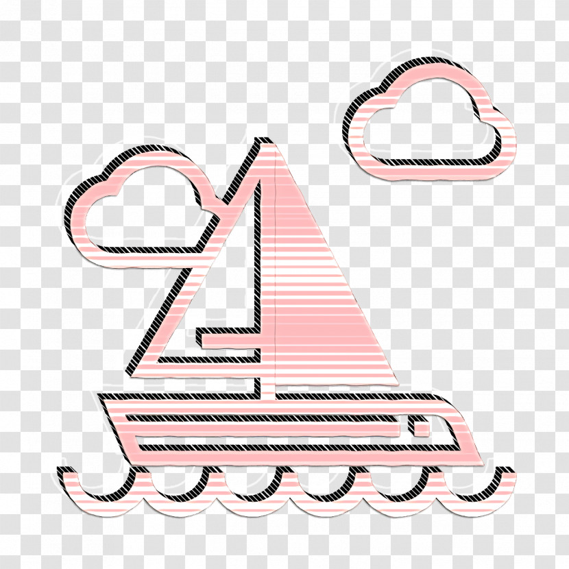 Tourism And Travel Icon Sailboat Icon Boat Icon Transparent PNG