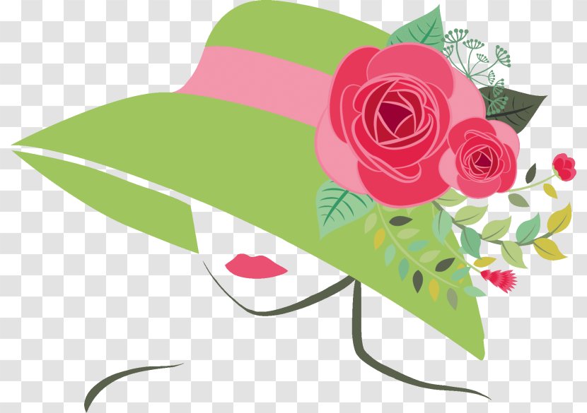 Bowler Hat Garden Roses Party Clip Art - Istock Transparent PNG