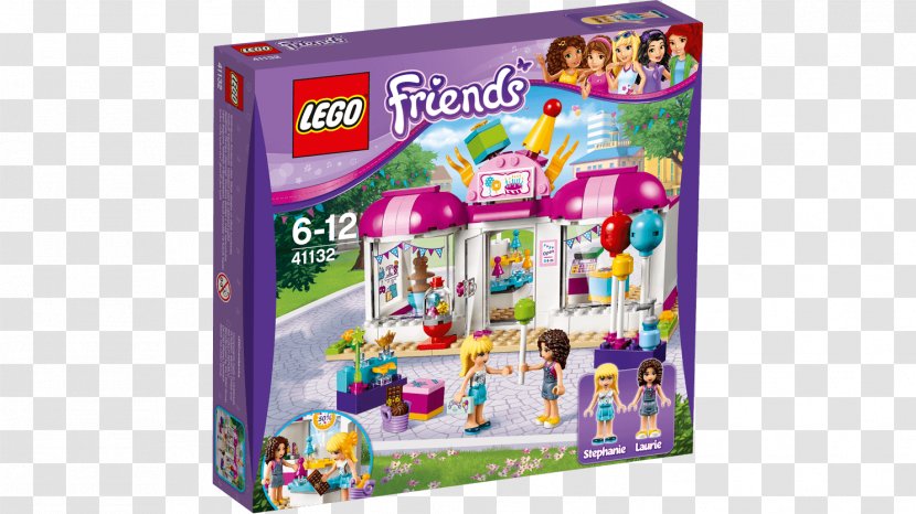 Amazon.com LEGO Friends 41132 Heartlake Party Shop Toy - Lego Transparent PNG