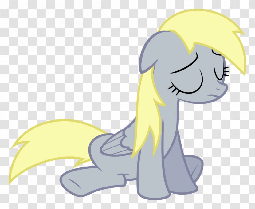 Derpy Hooves Pony Rainbow Dash Rarity Sadness - My Little Friendship Is Magic - Pegasus Transparent PNG