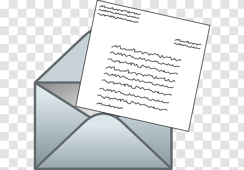 Clip Art Image Letter Document Vector Graphics - Material - Elementary Teacher Recommendation Transparent PNG
