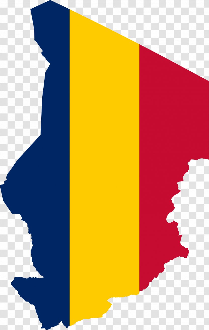 Flag Of Chad World Map Transparent PNG
