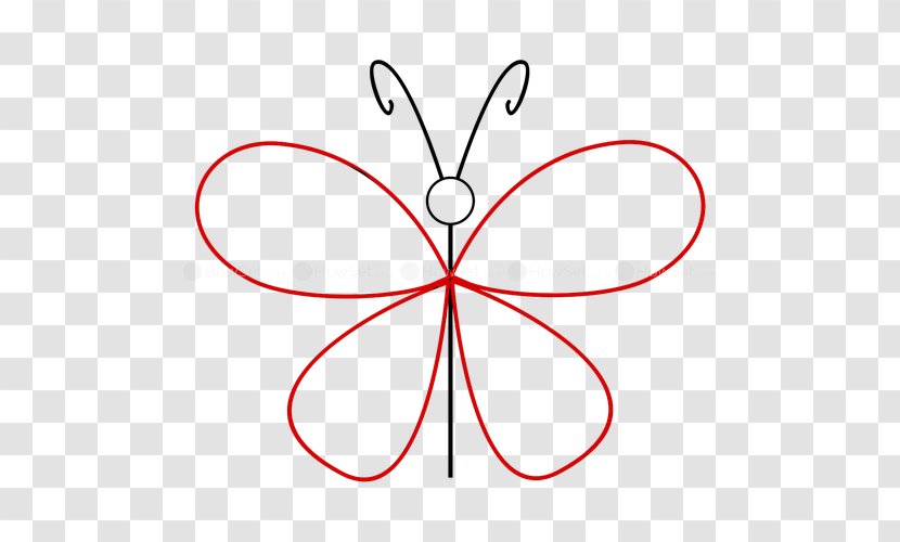 Butterfly Point Angle Clip Art - Area - Geometry Drawing Transparent PNG