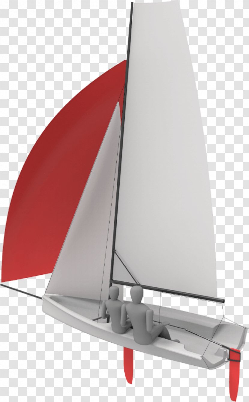 Sailing Scow Keelboat Yawl - Sail Transparent PNG
