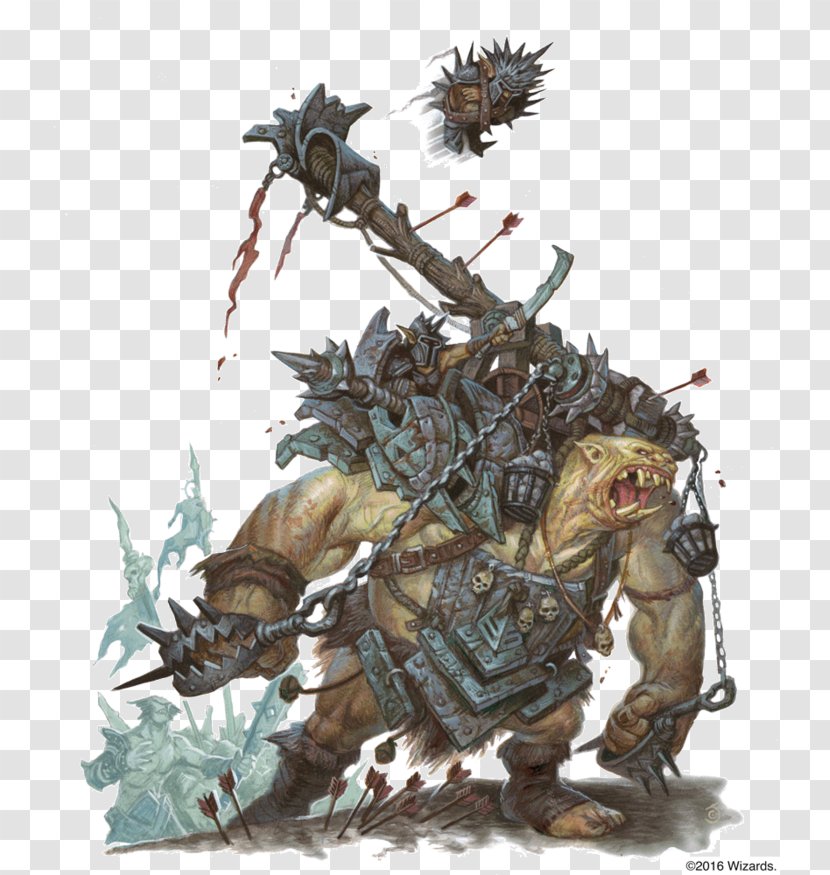 Goblin Dungeons & Dragons Ogre Legendary Creature Storm King's Thunder - Mythical Transparent PNG