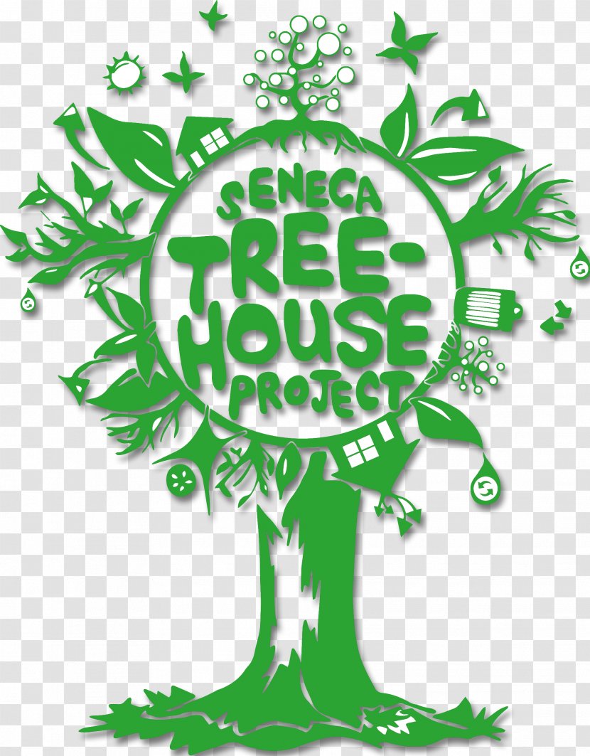 Flowering Plant Green Brand Clip Art - Seneca Transparent PNG