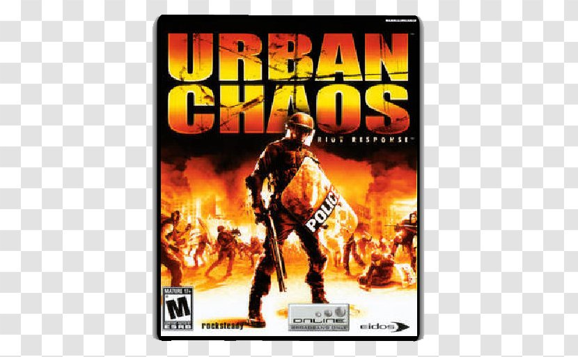 PlayStation 2 Urban Chaos: Riot Response Video Games Xbox - Airblade Transparent PNG