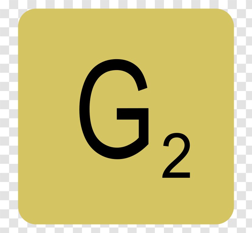 Cover Letter Scrabble G - Area - M Transparent PNG