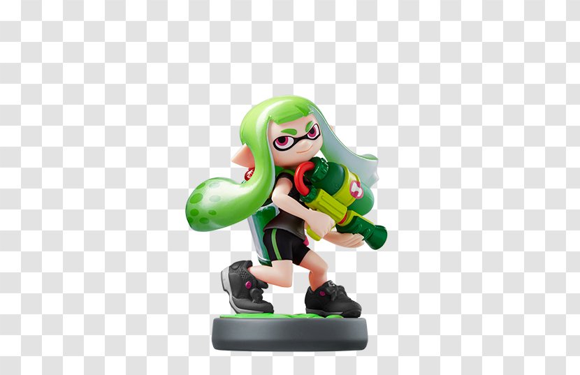 Splatoon 2 Wii U Amiibo - Cartoon - Summer Of Calamari Transparent PNG