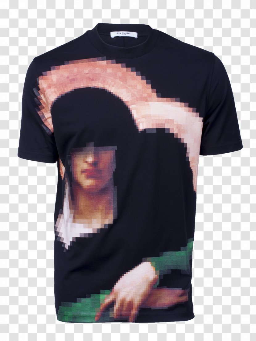 T-shirt Black M Shoulder Sleeve Transparent PNG
