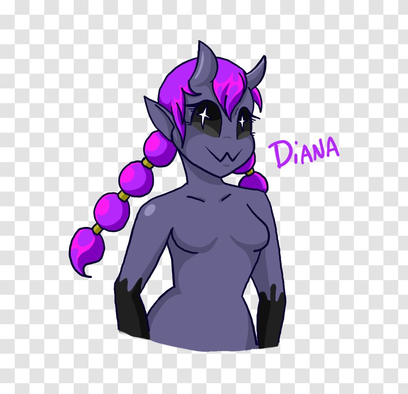 Cat Horse Demon Cartoon - Tail Transparent PNG