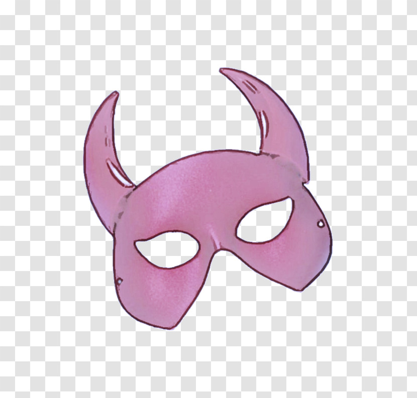 Mask Masque Costume Purple Violet Transparent PNG