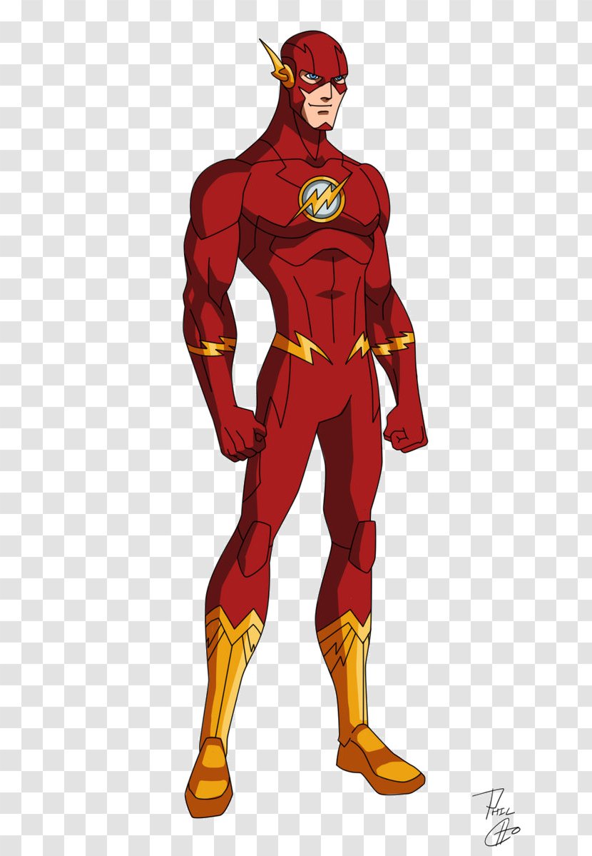 Flash (Barry Allen) Wally West Batman DC Universe - Dc Comics Transparent PNG