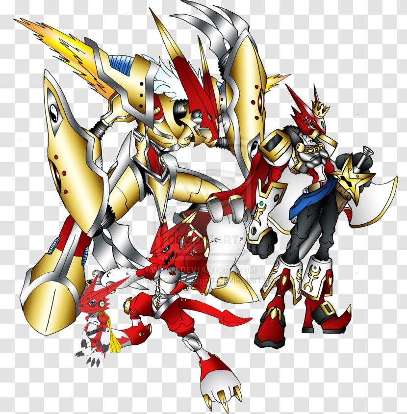 Shoutmon Digimon DeviantArt Digivolution - Watercolor Transparent PNG