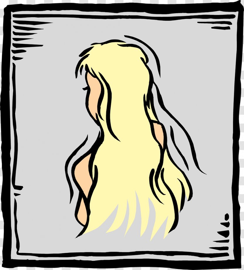 Blond Hair Woman Clip Art - Blonde Haired Cliparts Transparent PNG