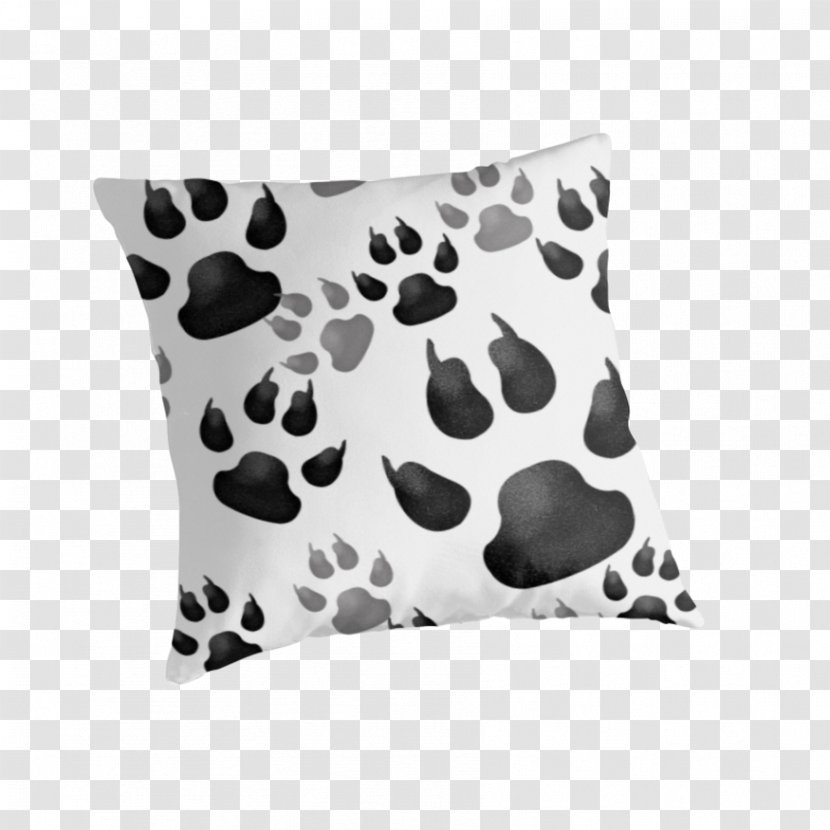 Throw Pillows Paw Cushion Dog - Pillow Transparent PNG