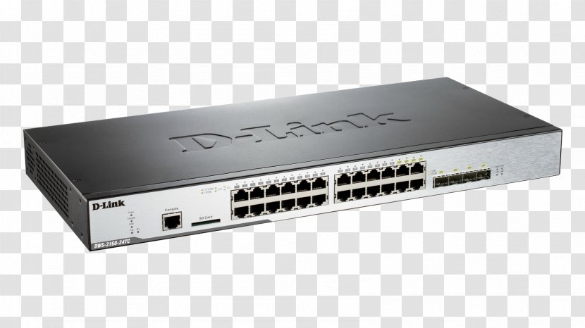 Network Switch Netgear Gigabit Ethernet D-Link Port - Hub - Wireless Access Points Transparent PNG