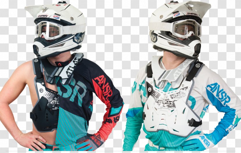 Body Armor Atlas Bicycle Helmets Armour Motocross - Silhouette Transparent PNG