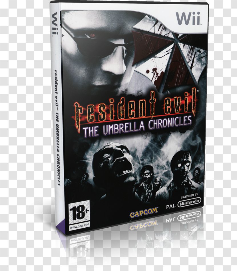 Resident Evil: The Umbrella Chronicles Darkside Wii Evil 5 - Film - Electronic Device Transparent PNG