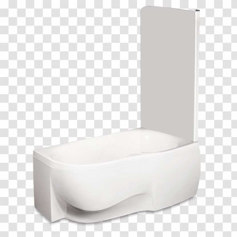 Bathtub Bathroom Sink Toilet & Bidet Seats Plumbing Fixtures - Acrylic Transparent PNG