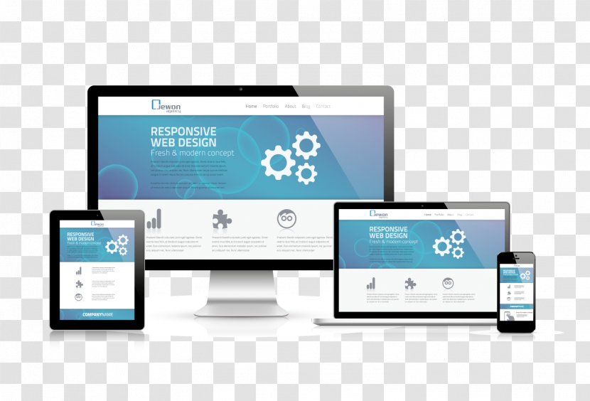 Responsive Web Design Development Page - Technology Transparent PNG