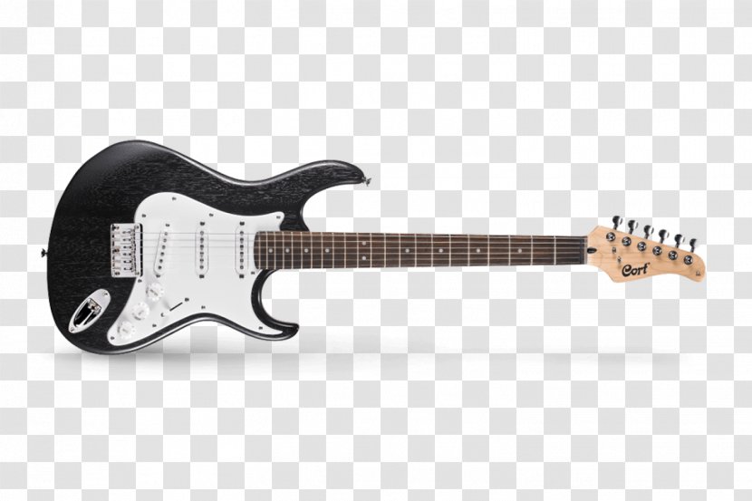 Fender Stratocaster Cutaway Cort Guitars Electric Guitar Single Coil Pickup - Silhouette - Simple Transparent PNG