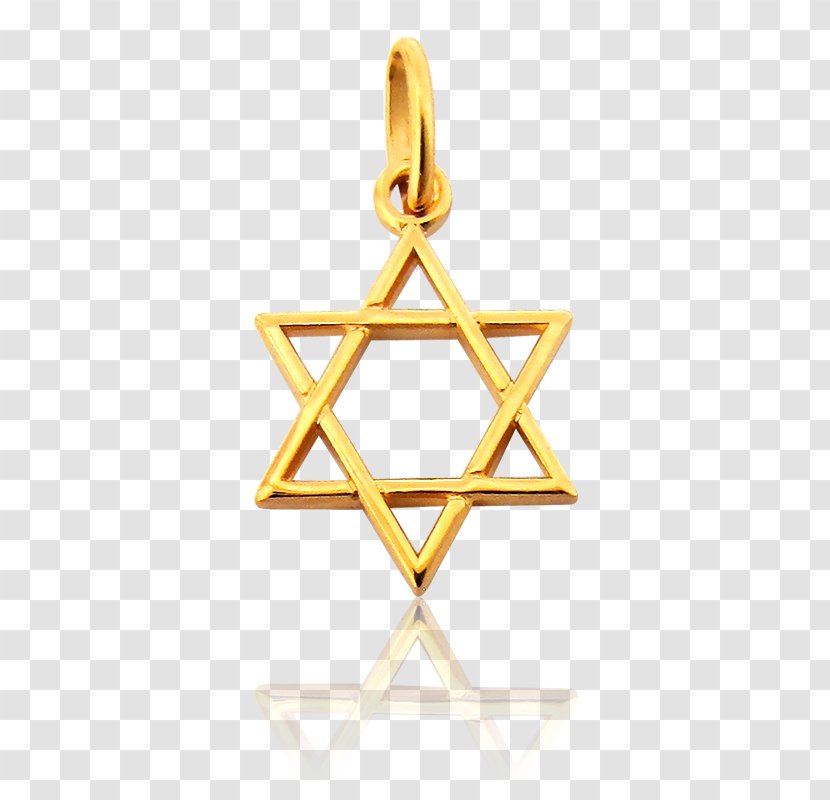 Star Of David Charms & Pendants Gold Triangle Polygon - Polygons In Art And Culture Transparent PNG