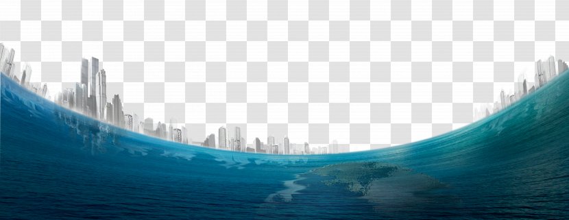 Atmosphere Of Earth - Brand - The Sea And City Transparent PNG