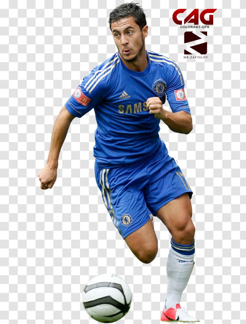 Eden Hazard Soccer Player Football Team Sport - Tshirt Transparent PNG