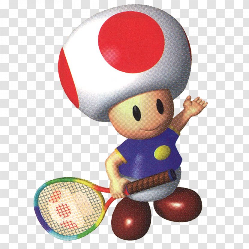 Toad Mario Tennis: Power Tour Bros. Ultra Smash - Nintendo 64 - Tennis Aces Transparent PNG
