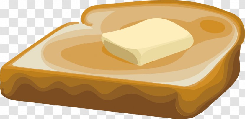 Gruyxe8re Cheese Processed Beyaz Peynir Toast Parmigiano-Reggiano - Parmigianoreggiano - Vector Painted Slice Of Bread And Butter Transparent PNG