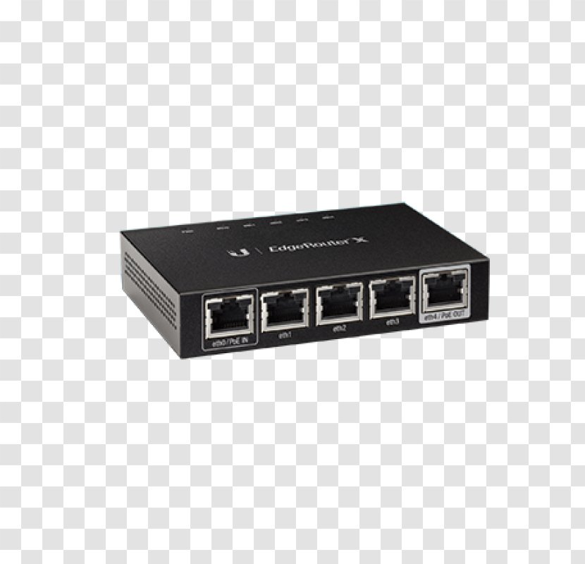 Wireless Router Ubiquiti Networks Cable Computer Network - Electronics Accessory - Gigabit Ethernet Transparent PNG