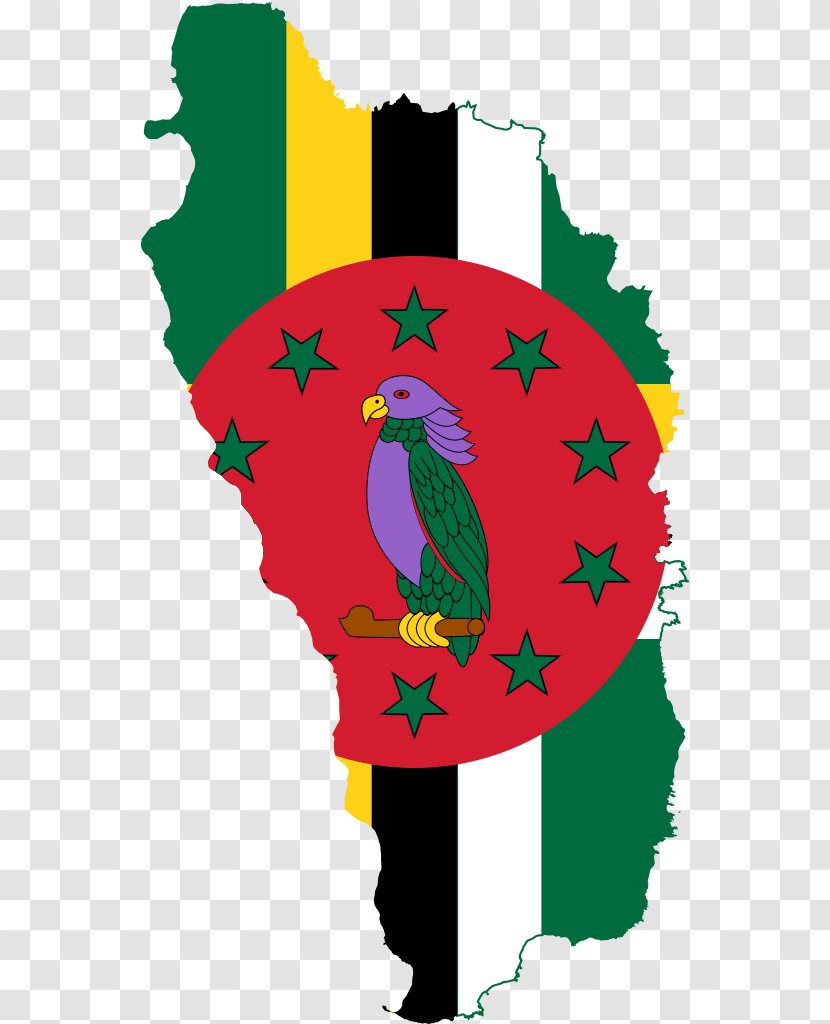 Flag Of Dominica The Dominican Republic National - Caribbean Transparent PNG