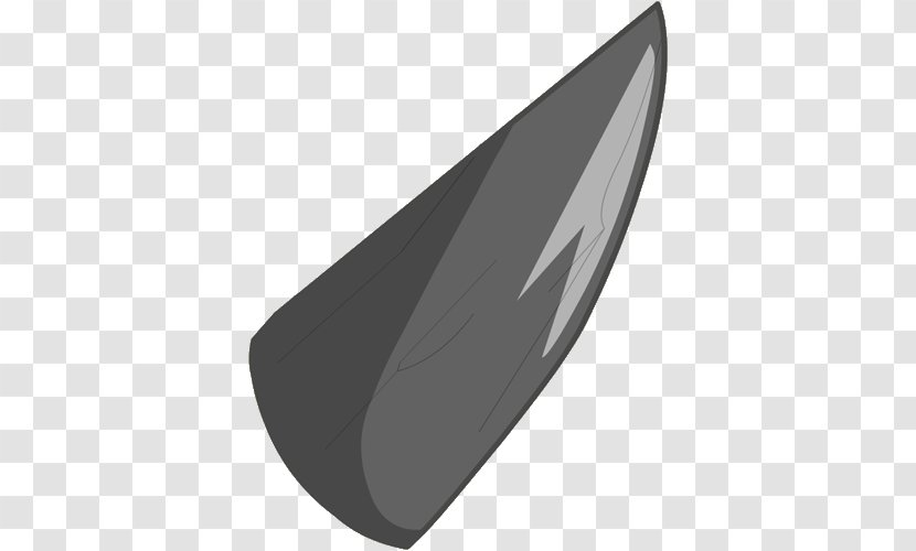Black White Angle - Horn Transparent PNG