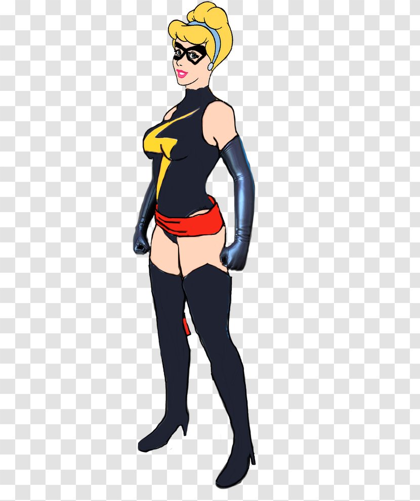 Superhero Headgear Supervillain Clip Art - Cartoon - Ms Marvel Transparent PNG