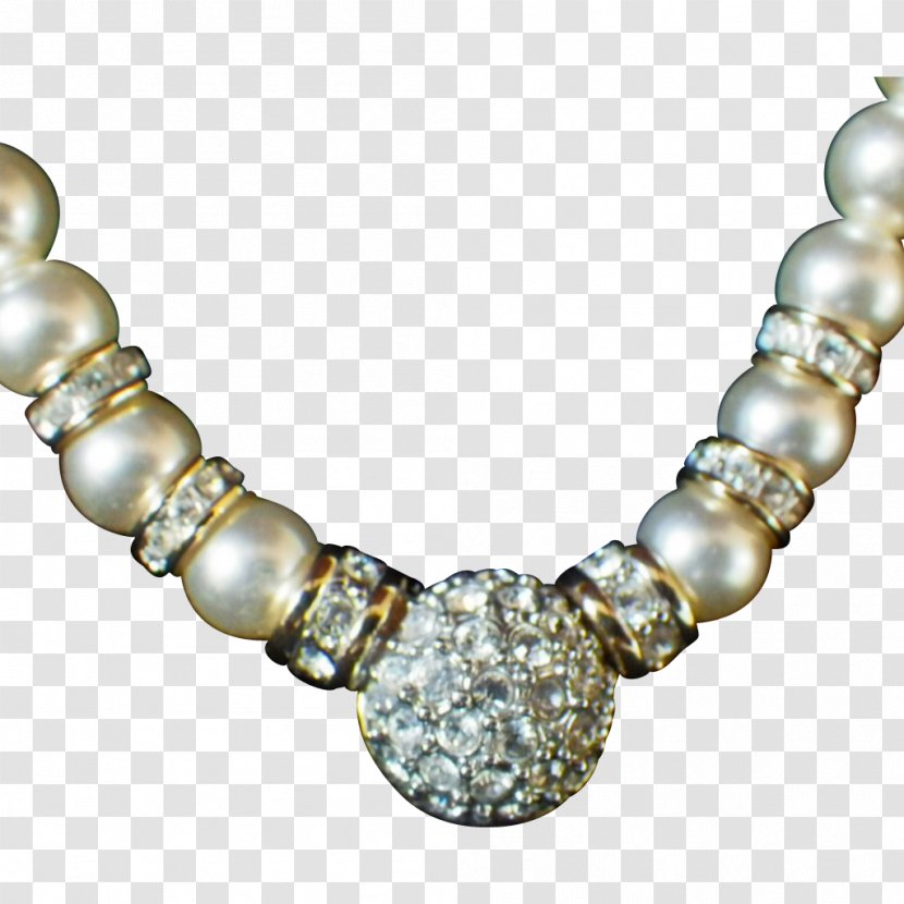 Pearl Necklace Bead Body Jewellery Transparent PNG